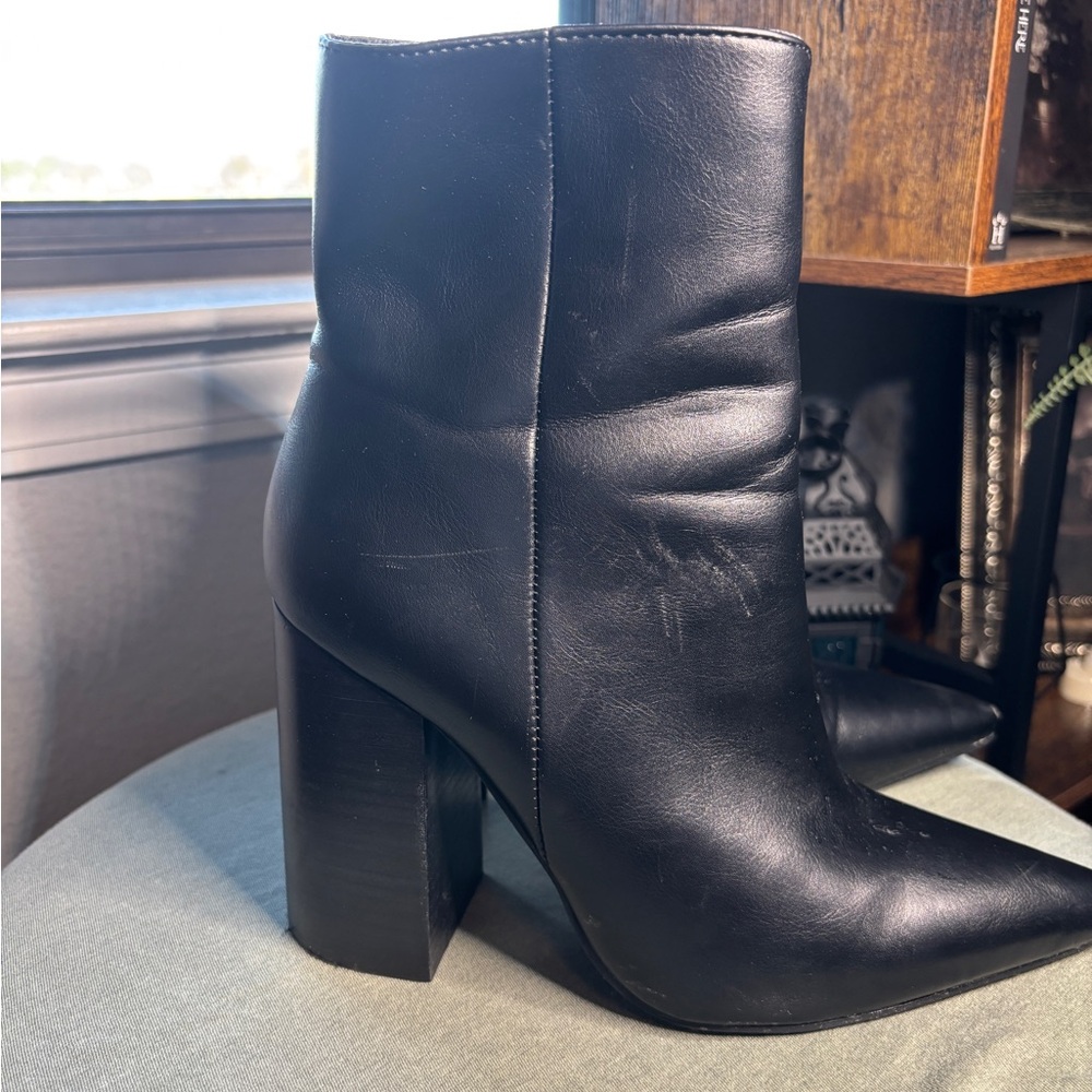 Bellini Black Ankle Booties